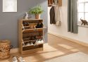 GFW Stirling Two Tier Shoe Cabinet