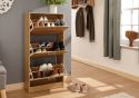 GFW Stirling Three Tier Shoe Cabinet