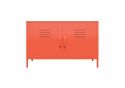 Novogratz Cache 2 Door Metal Locker Accent Cabinet