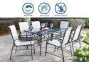 Cosco Paloma Steel 7 Piece Dining Set