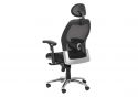 Alphason Portland Mesh Back Office Chair Black