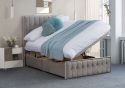 Sweet Dreams Rhythm Fabric Divan Bed Frame Elegant design available in 4 sizes and 12 fabrics drawer and ottoman options