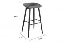 Novogratz Riley Indoor/Outdoor Bar Stools Set of 2