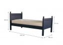 Little Folks Furniture Fargo Bed Frame
