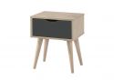 LPD Scandi 1 Drawer Lamp Table