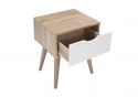 LPD Scandi 1 Drawer Lamp Table