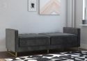 Novogratz Skylar Velvet Sofa Bed