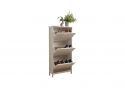 GFW Bergen Three Tier Shoe Cabinet