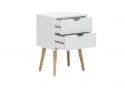 GFW Nyborg Single 2 Drawer Bedside