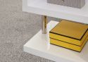 GFW Polar High Gloss LED Side Table