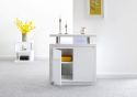 GFW Polar High Gloss LED Sideboard