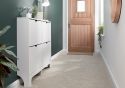 GFW Narrow 4 Drawer Shoe Cabinet