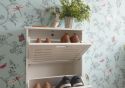 GFW Bergen Three Tier Shoe Cabinet