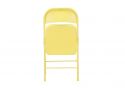 Novogratz All Steel Folding Chairs Set of 2