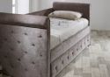 Limelight Zodiac Fabric Daybed With Trundle In Mink